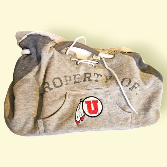 Utah Utes sweatshirt tote bag - Picture 1 of 5